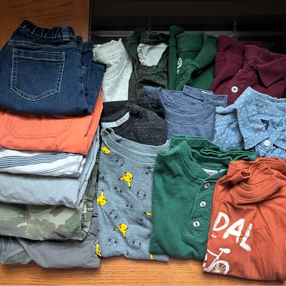 Size 6/7 boys clothing lot